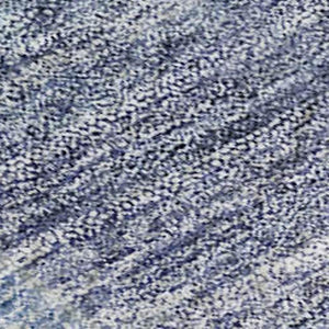 HomeRoots 9' X 12' Blue And Ivory Abstract Geometric Area Rug - Washable, UV Protected, Durable & Stylish Design 683481