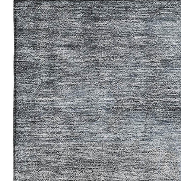 HomeRoots 10' X 14' Chocolate and Blue Abstract Area Rug - Washable, UV Protected, Modern Design for Busy Homes 683566