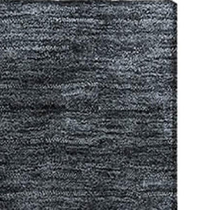 HomeRoots 5' X 8' Gray Silver Abstract Area Rug - Washable, UV Protected, Stylish & Durable for Any Room 683586