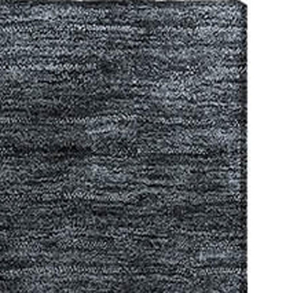 HomeRoots 5' X 8' Gray Silver Abstract Area Rug - Washable, UV Protected, Stylish & Durable for Any Room 683586