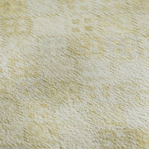 HomeRoots 8' X 10' Linen Beige Geometric Area Rug - Washable, Durable, UV Protected for High-Traffic Spaces 683828