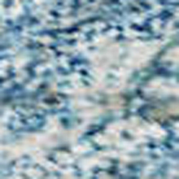 HomeRoots 5' X 8' Sky Blue & Ivory Damask Rug - Washable, UV-Protected, Stylish & Durable for Busy Homes 683922