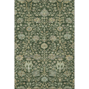 HomeRoots 10' X 14' Floral Area Rug - Washable, Stain-Resistant & UV Protected for Family Homes & Active Spaces 684022