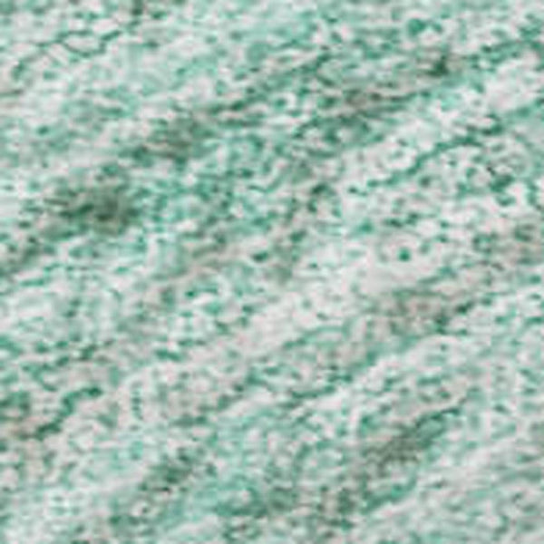 HomeRoots 5' X 8' Aqua and Ivory Abstract Area Rug - UV Protected, Washable, Stain-Resistant for Modern Spaces 684258