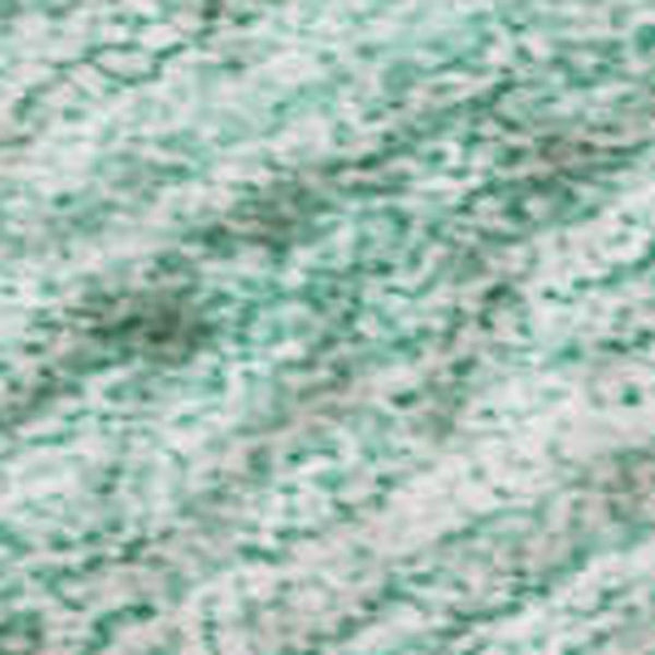 HomeRoots 8' X 10' Aqua and Ivory Abstract Area Rug - Durable, Washable, UV-Protected for Modern Homes 684260