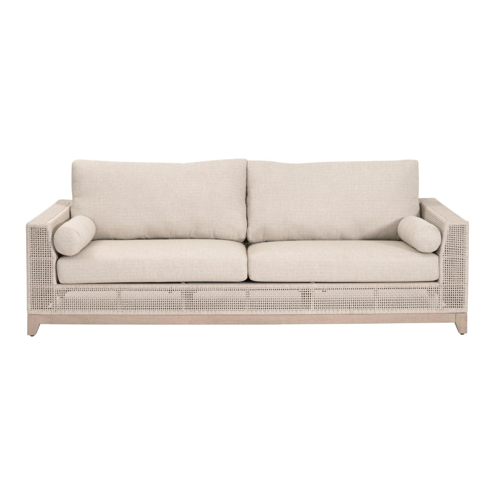 Essentials for Living Tropez Outdoor 90" Sofa 6843.OAT/ECR/W-ET