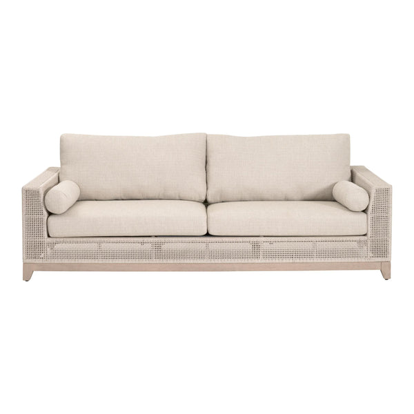 Essentials for Living Tropez Outdoor 90" Sofa 6843.OAT/ECR/W-ET