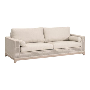 Essentials for Living Tropez Outdoor 90" Sofa 6843.OAT/ECR/W-ET