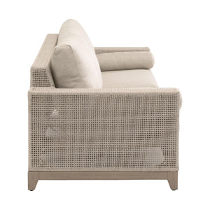 Essentials for Living Tropez Outdoor 90" Sofa 6843.OAT/ECR/W-ET