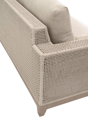 Essentials for Living Tropez Outdoor 90" Sofa 6843.OAT/ECR/W-ET