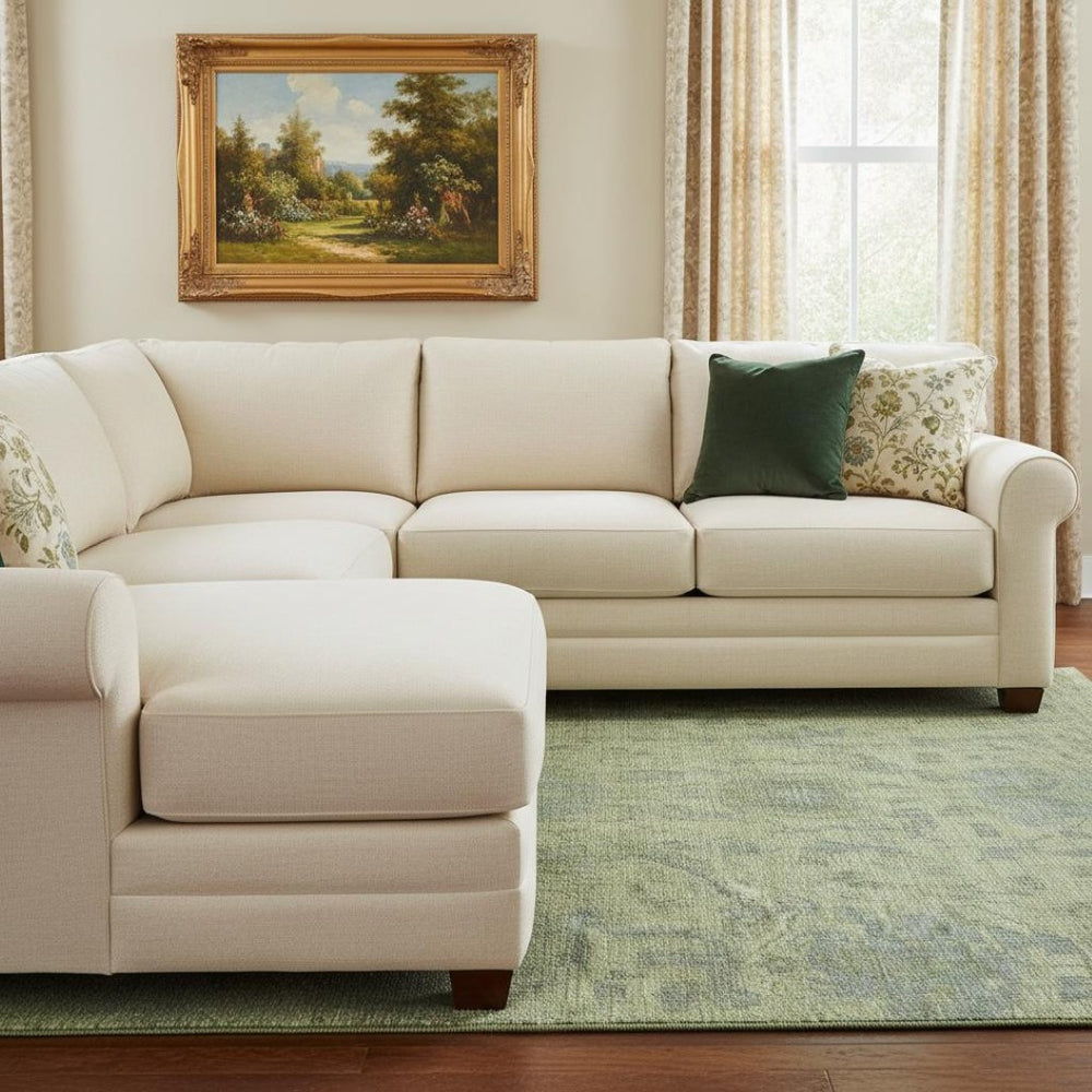 HomeRoots 10' X 14' Artichoke Green & Gray Damask Area Rug - Stylish, Washable, UV Protected for Homes 684388