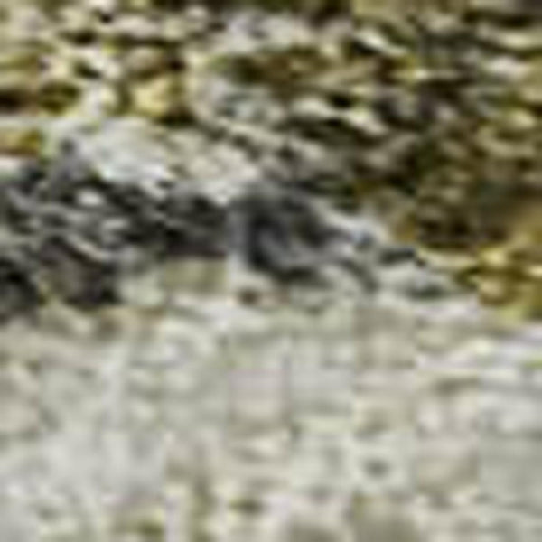 HomeRoots 9' X 12' Elegant Brown Gray and Gold Floral Area Rug - Washable, UV Protected, Perfect for Homes! 684461