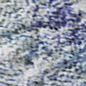 HomeRoots 9' X 12' Sky Blue Floral Area Rug - Washable, UV Protected, Stain Resistant, Ideal for Family Rooms! 684491