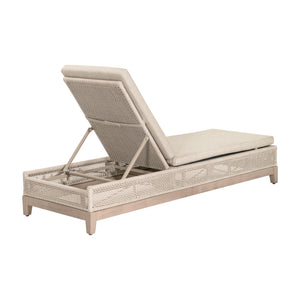 Essentials for Living Tropez Outdoor Chaise Lounge 6845-NS.OAT/ECR/W-ET