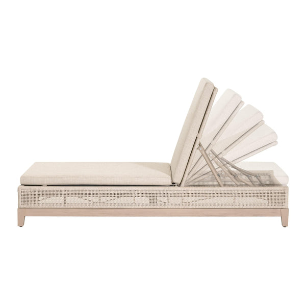Essentials for Living Tropez Outdoor Chaise Lounge 6845-NS.OAT/ECR/W-ET