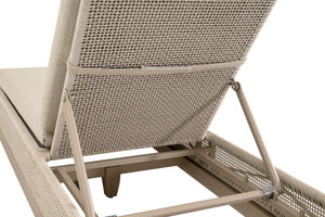 Essentials for Living Tropez Outdoor Chaise Lounge 6845-NS.OAT/ECR/W-ET