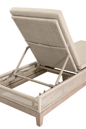 Essentials for Living Tropez Outdoor Chaise Lounge 6845-NS.OAT/ECR/W-ET