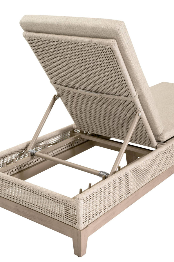 Essentials for Living Tropez Outdoor Chaise Lounge 6845-NS.OAT/ECR/W-ET