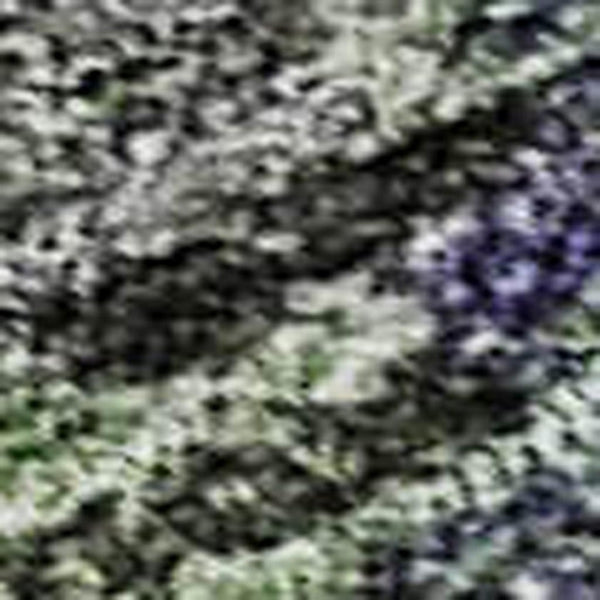 HomeRoots 9' X 12' Washable Area Rug in Green, Gray, and Purple - Durable Geometric Design with UV Protection! 684551