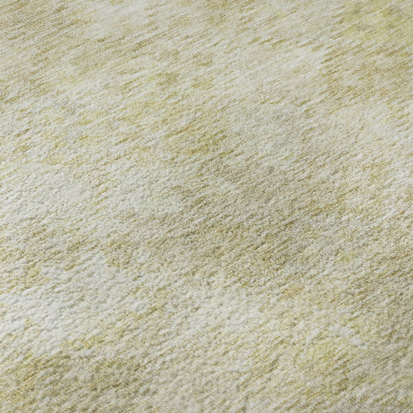HomeRoots 10' Wheat & Beige Abstract Geometric Area Rug - Durable, Washable, UV-Protected for Family Spaces 684564
