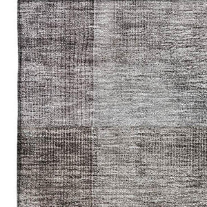 HomeRoots 8' X 10' Modern Abstract Area Rug in Brown, Green & Blue – Washable, UV-Resistant, Stain-Repellent! 684676