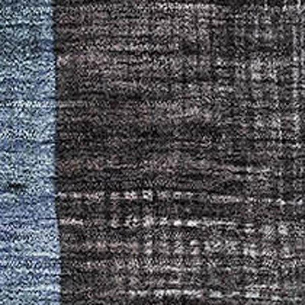 HomeRoots 8' X 10' Blue Gray Silver Geometric Area Rug - Stylish, Washable, Stain Resistant with UV Protection 684796