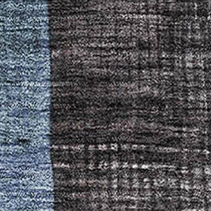 HomeRoots 10' Blue Gray & Silver Geometric Washable Area Rug – UV Protected, Stain Resistant & Stylish Design 684798