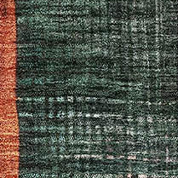 HomeRoots 8' X 10' Vibrant Orange, Teal & Purple Geometric Washable Area Rug with UV Protection for Homes 684814