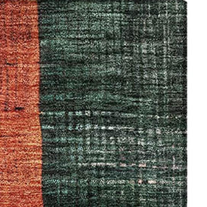 HomeRoots 10' Vibrant Orange, Teal & Purple Geometric Washable Area Rug with UV Protection for Any Space 684816