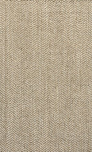 HomeRoots 4' X 6' Ivory Jute Handmade Area Rug - Durable, Elegant Design for Cozy Spaces & High-Traffic Areas 684855