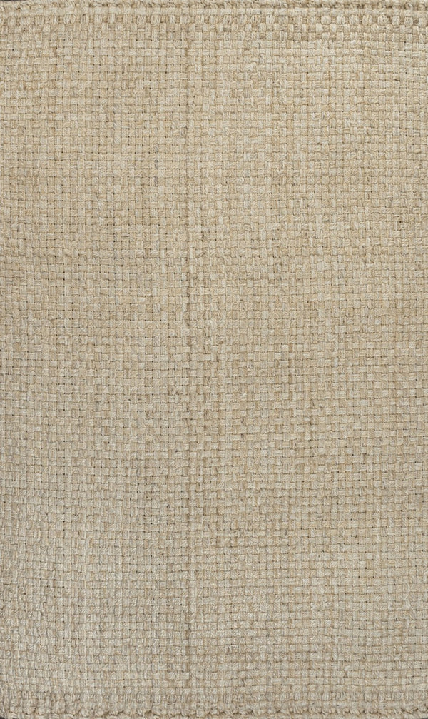 HomeRoots 3' X 5' Ivory Jute Handmade Area Rug - Stylish, Durable, and Textured Floor Covering for Modern Spaces 684858