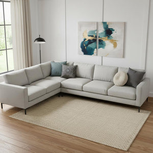 HomeRoots 8' X 10' Ivory Jute Handmade Area Rug - Eco-Friendly, Stylish, Durable Floor Covering for Any Space 684861