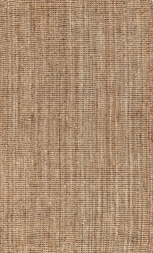 HomeRoots 12' X 15' Natural Jute Handmade Area Rug - Durable, Versatile, and Textured for Cozy Living Spaces 684864