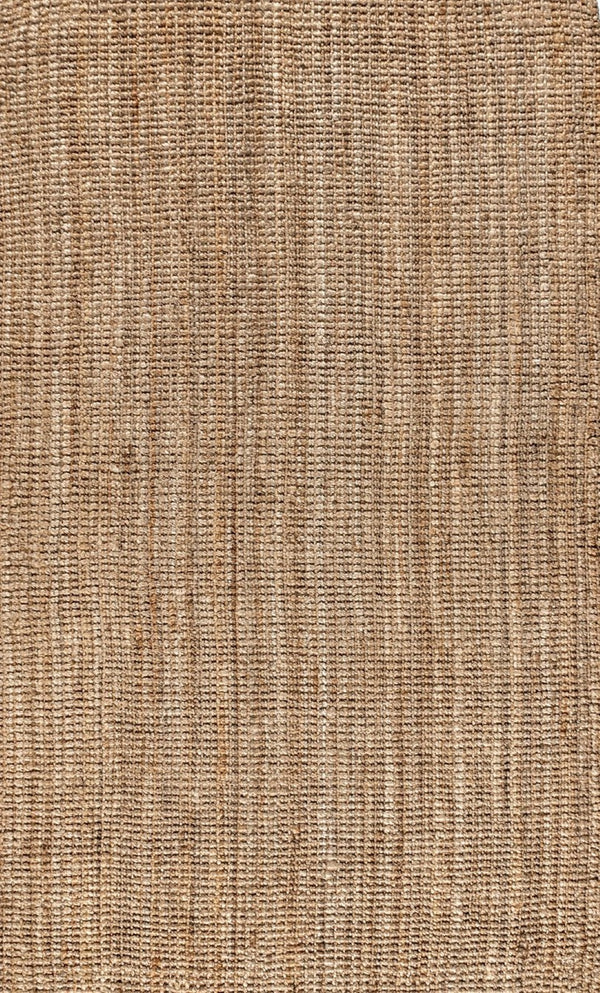 HomeRoots 12' X 15' Natural Jute Handmade Area Rug - Durable, Versatile, and Textured for Cozy Living Spaces 684864
