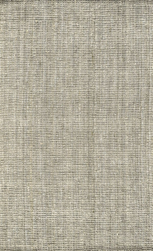 HomeRoots 6' x 9' Gray Jute Handmade Area Rug – Eco-Friendly, Durable, and Stylish for Any Modern or Rustic Space 684878