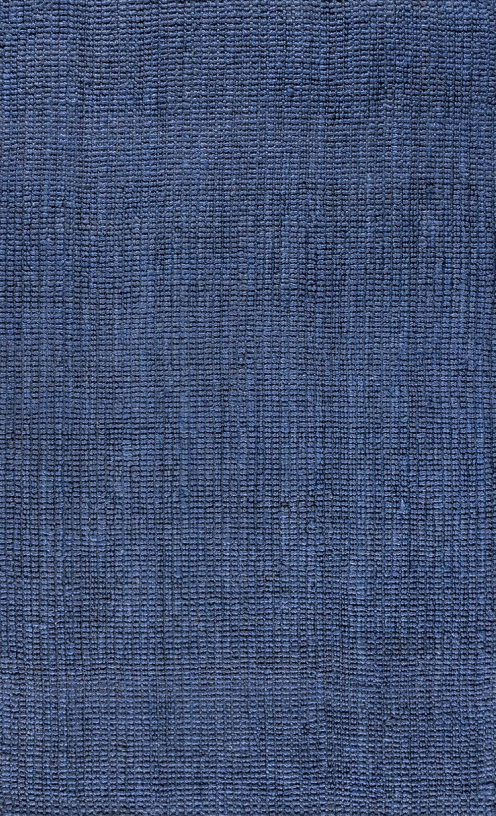 HomeRoots 12' Navy Blue Jute Handmade Area Rug - Eco-Friendly, Durable, Elegant Design for Large Spaces 684882