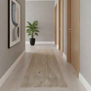HomeRoots 12' Jute Handmade Runner Rug - Eco-Friendly, Durable, and Stylish for Hallways, Entryways & More! 684907