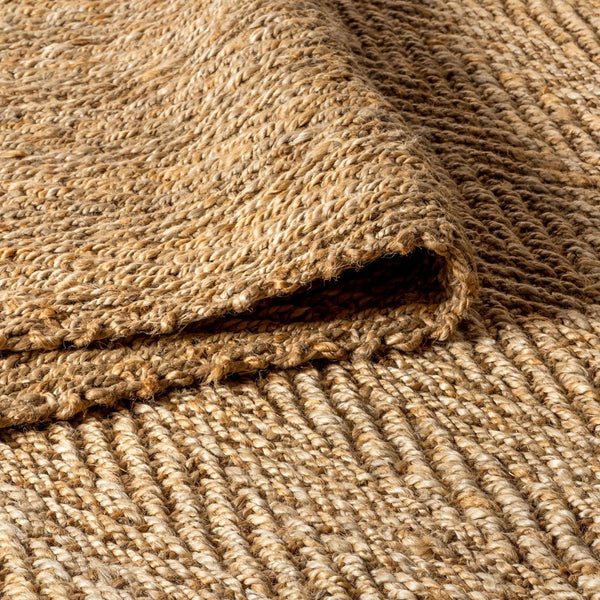 HomeRoots 10' Natural Jute Handmade Runner Rug – Durable, Artisanal Design for Hallways & Entryways, Eco-Friendly 684928