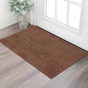 HomeRoots 3' X 5' Jute Handmade Area Rug - Natural Warmth & Durability for Modern or Rustic Spaces, Low Maintenance 684946