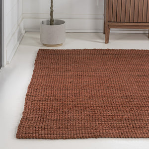 HomeRoots 3' X 5' Jute Handmade Area Rug - Natural Warmth & Durability for Modern or Rustic Spaces, Low Maintenance 684946