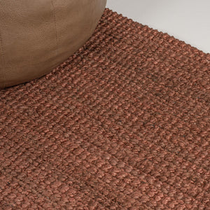 HomeRoots 8' X 10' Jute Handmade Area Rug - Eco-Friendly, Durable Design for Cozy Living Spaces and Style 684949