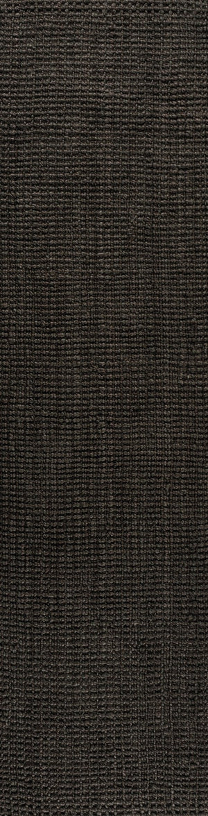 HomeRoots 8' Brown Jute Handmade Runner Rug - Rustic Charm & Modern Style for Hallways, Kitchens, and More! 684950
