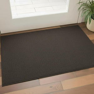 HomeRoots 3' X 5' Brown Jute Handmade Area Rug - Versatile, Durable, and Chic Accent for Any Room Décor 684951