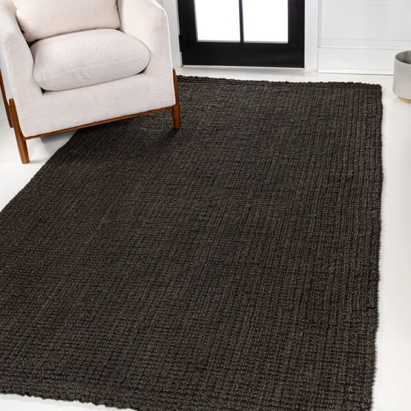 HomeRoots 3' X 5' Brown Jute Handmade Area Rug - Versatile, Durable, and Chic Accent for Any Room Décor 684951