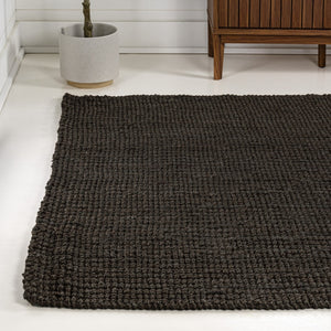 HomeRoots 3' X 5' Brown Jute Handmade Area Rug - Versatile, Durable, and Chic Accent for Any Room Décor 684951