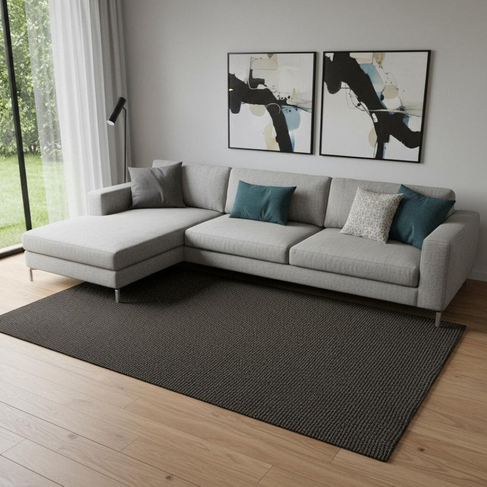 HomeRoots 8' X 10' Brown Jute Handmade Area Rug - Durable, Eco-Friendly Design for Cozy Living Spaces & Style 684954