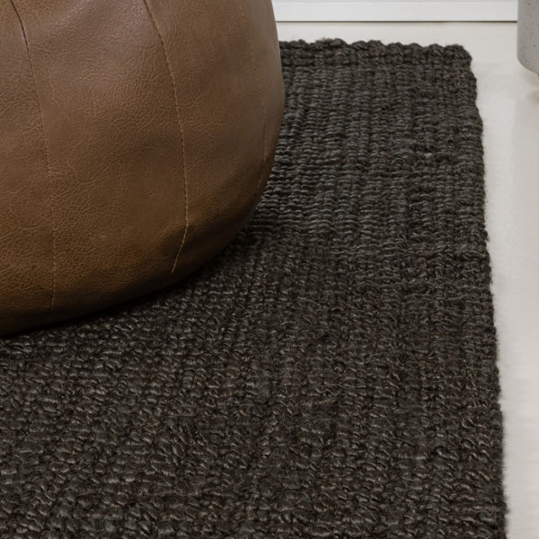 HomeRoots 8' X 10' Brown Jute Handmade Area Rug - Durable, Eco-Friendly Design for Cozy Living Spaces & Style 684954