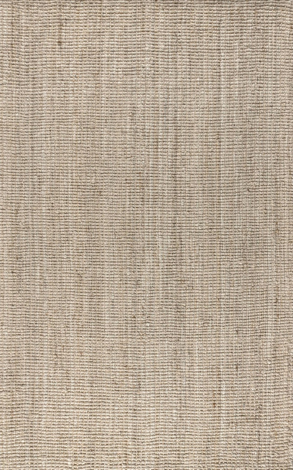 HomeRoots 3' Jute Handmade Area Rug - Versatile Natural Fiber Floor Covering for Cozy, High-Traffic Spaces 684973