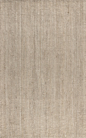 HomeRoots 5' Handmade Jute Area Rug - Durable, Textured Elegance for Modern Spaces | Eco-Friendly & Unique Design 684975