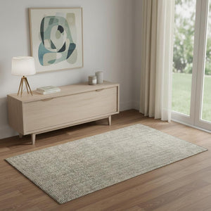 HomeRoots 4' X 6' Gray Jute Handmade Area Rug - Natural Texture for Modern Spaces, Soft Underfoot & Easy Care 684979